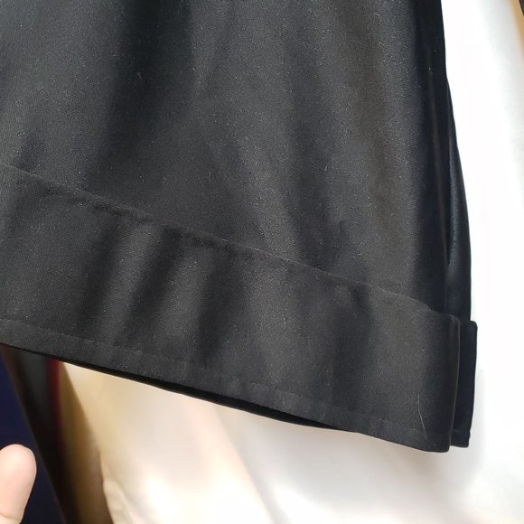 Vintage Halston IV Dorian 70s 80s Caftan Dress One Size Union Made Black Polyest - Picture 4 of 12